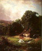 The Old Mill Bierstadt, Albert